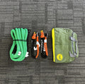 George4x4 10-Tonne Kinetic Recovery Kit — Rope and Two Soft Shackles