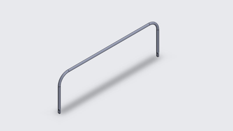 Kingpin Fab Straight Rear Swaybar – 19mm or 25mm HD