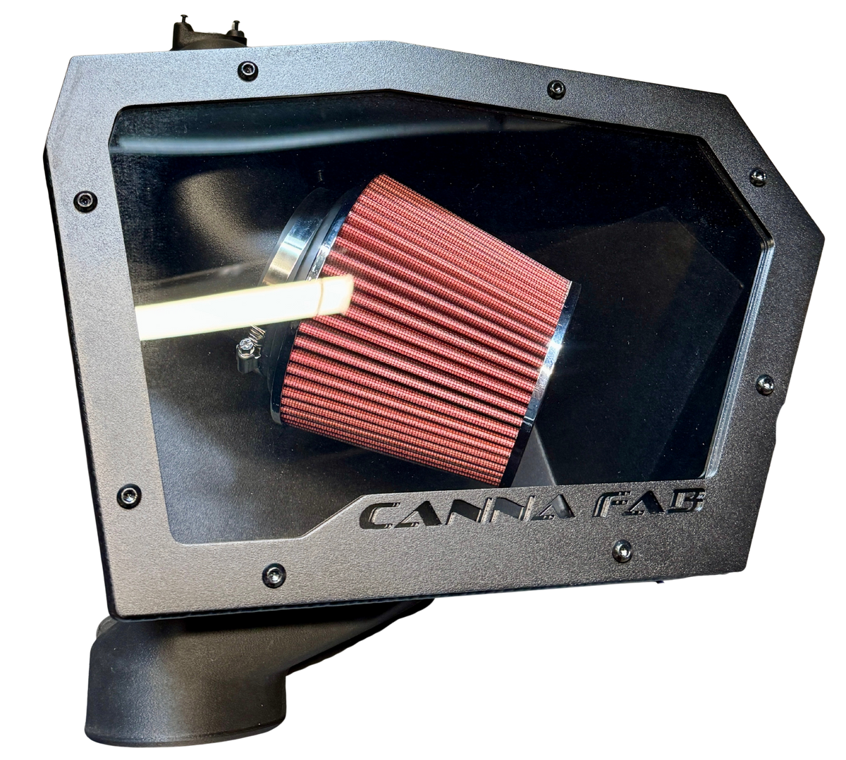 Canna Fabrication Toyota Hilux N70 single-pod aluminium airbox