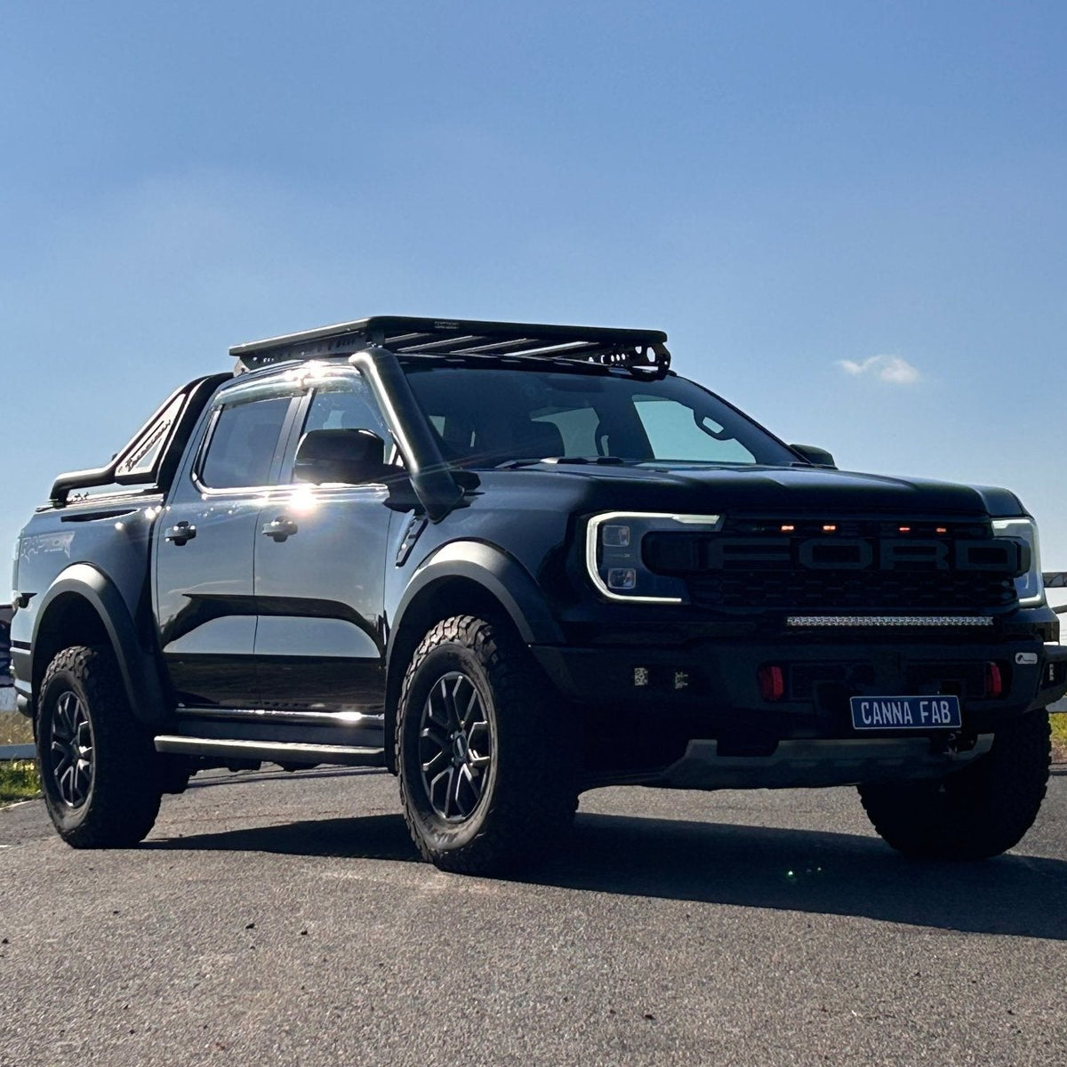 Canna Fabrication Ford Ranger Raptor PY short-entry snorkel
