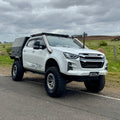 Canna Fabrication stainless snorkel fitted to MY20-26 Isuzu D-Max