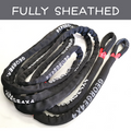 George4x4 Australian-made sheathed recovery bridle rope